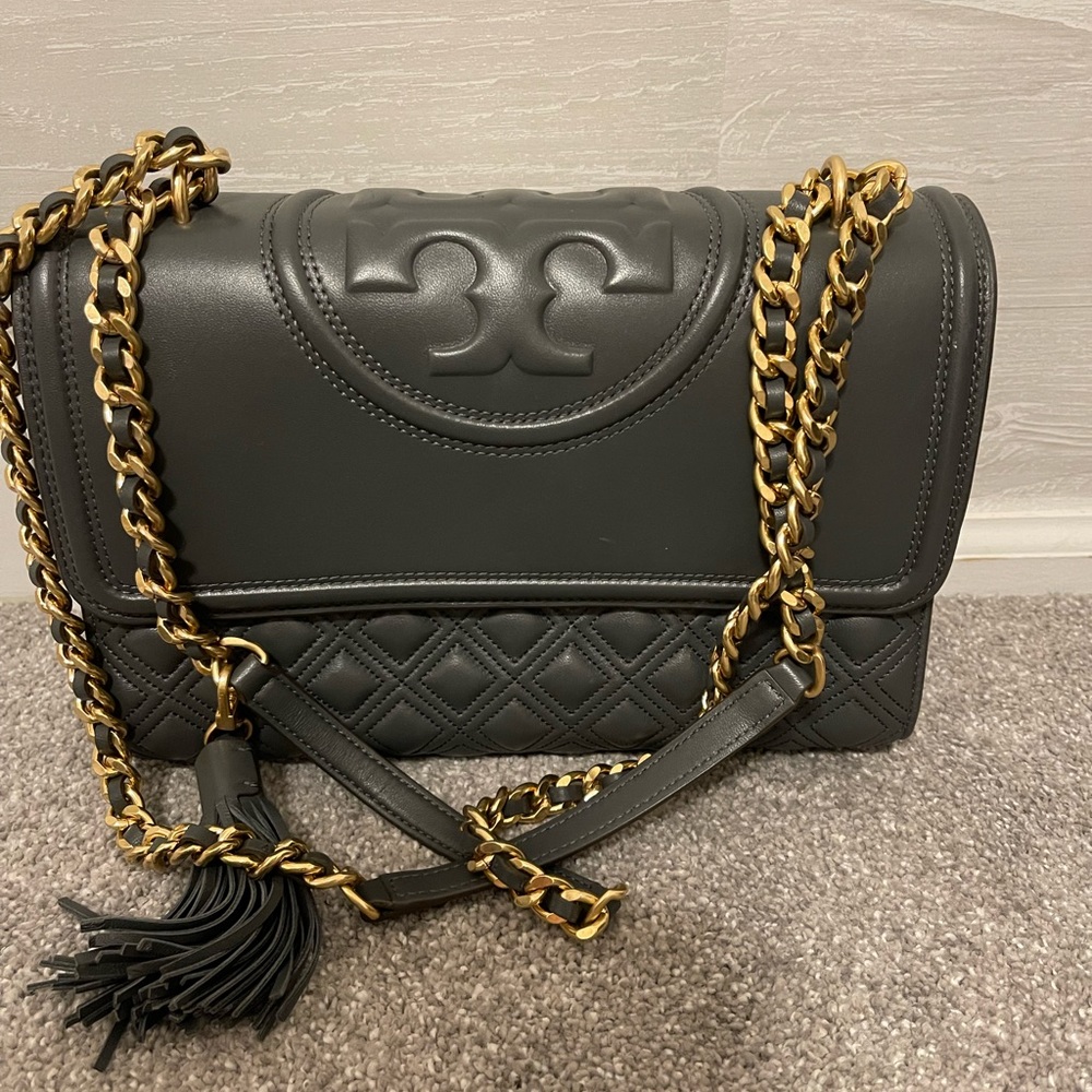 Tory Burch Gray Fleming